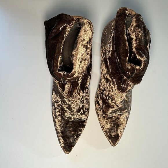 Free People Moonlight Velvet Booties - Picture 3 of 8